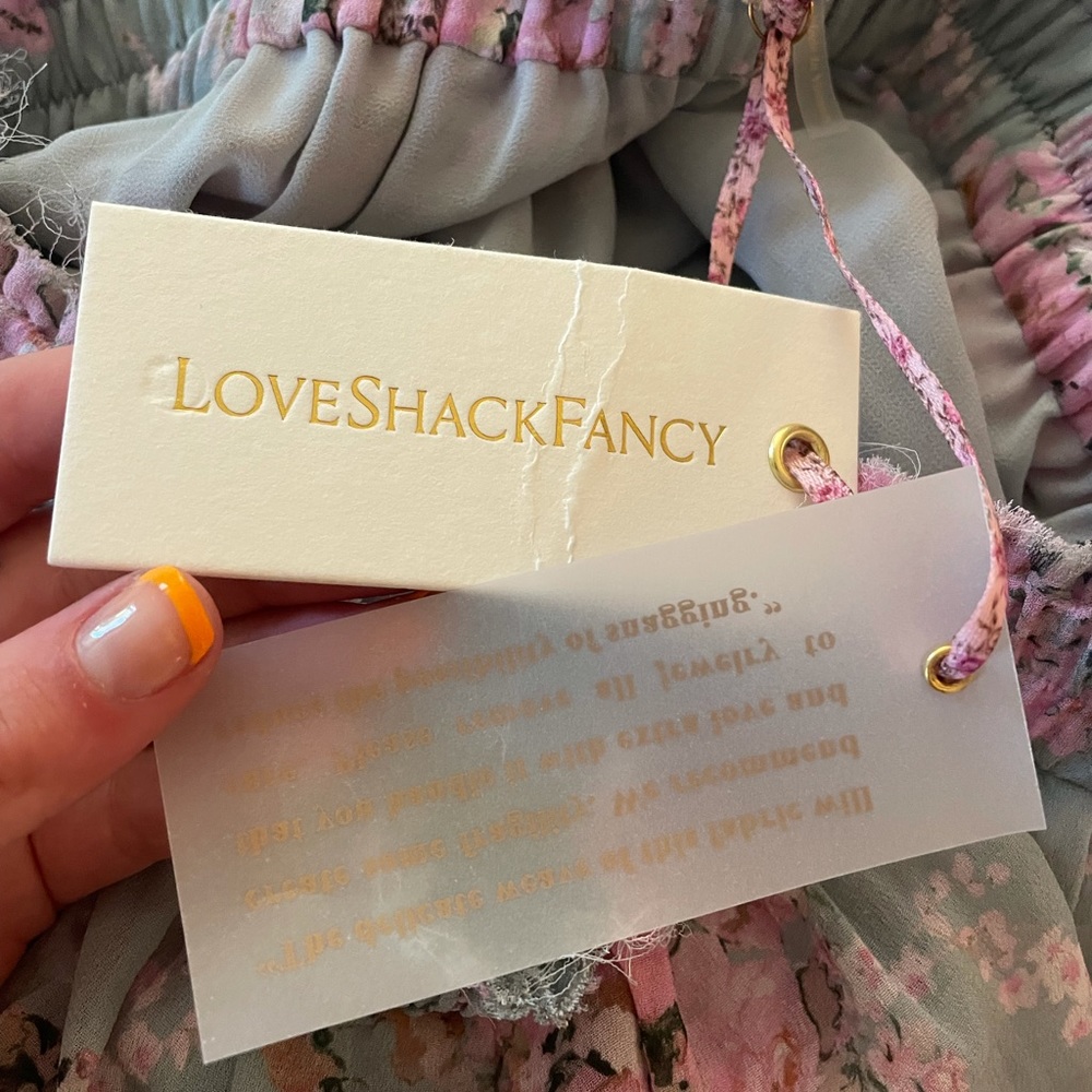 LoveShackFancy Ruffle Mini Skirt - Picture 4 of 6